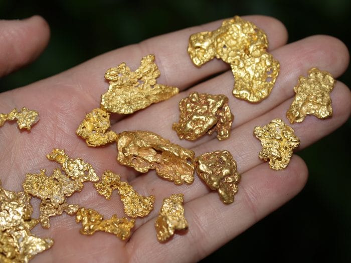 gold nuggets